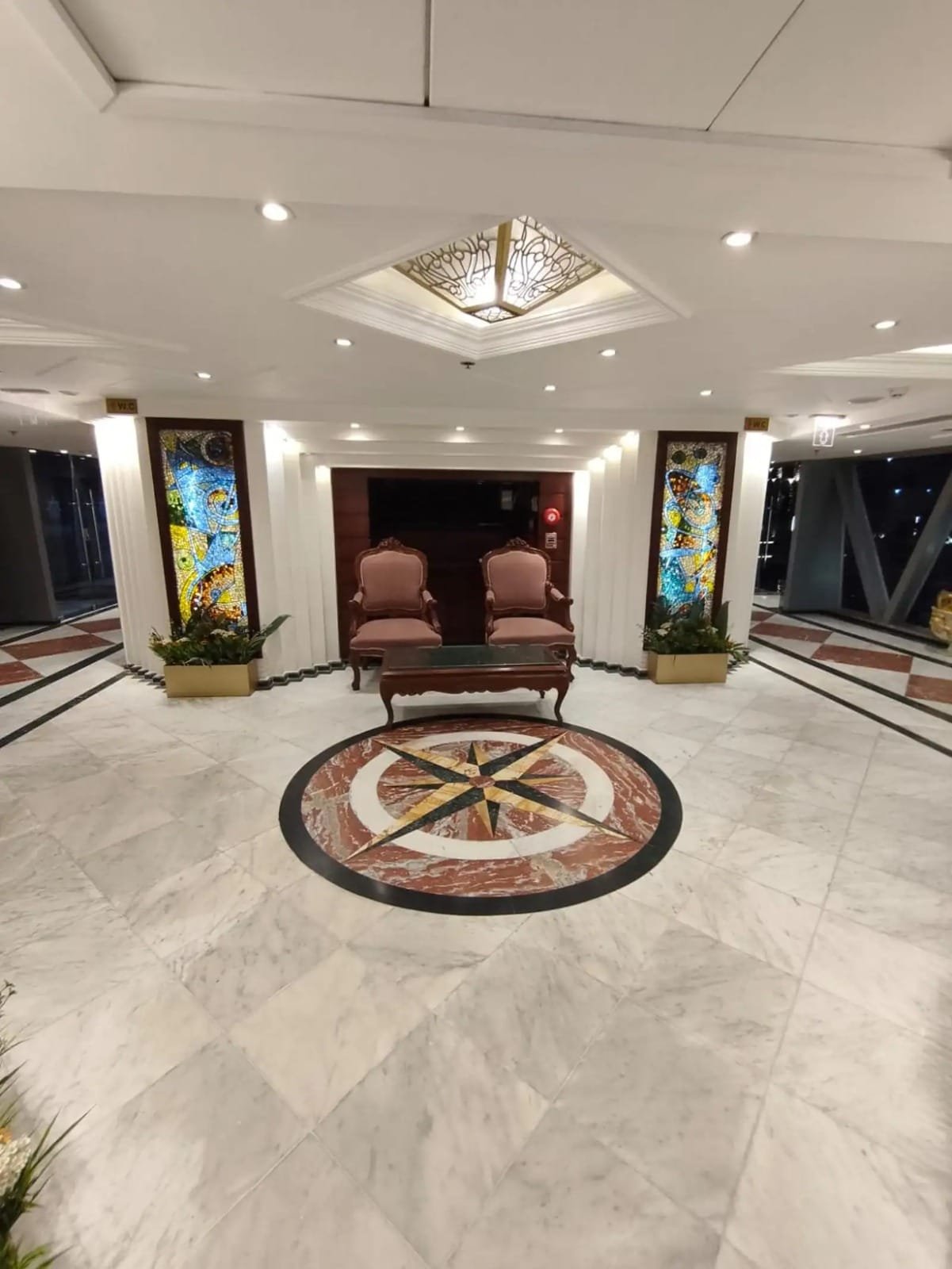Nile cruise interior and live entertainment