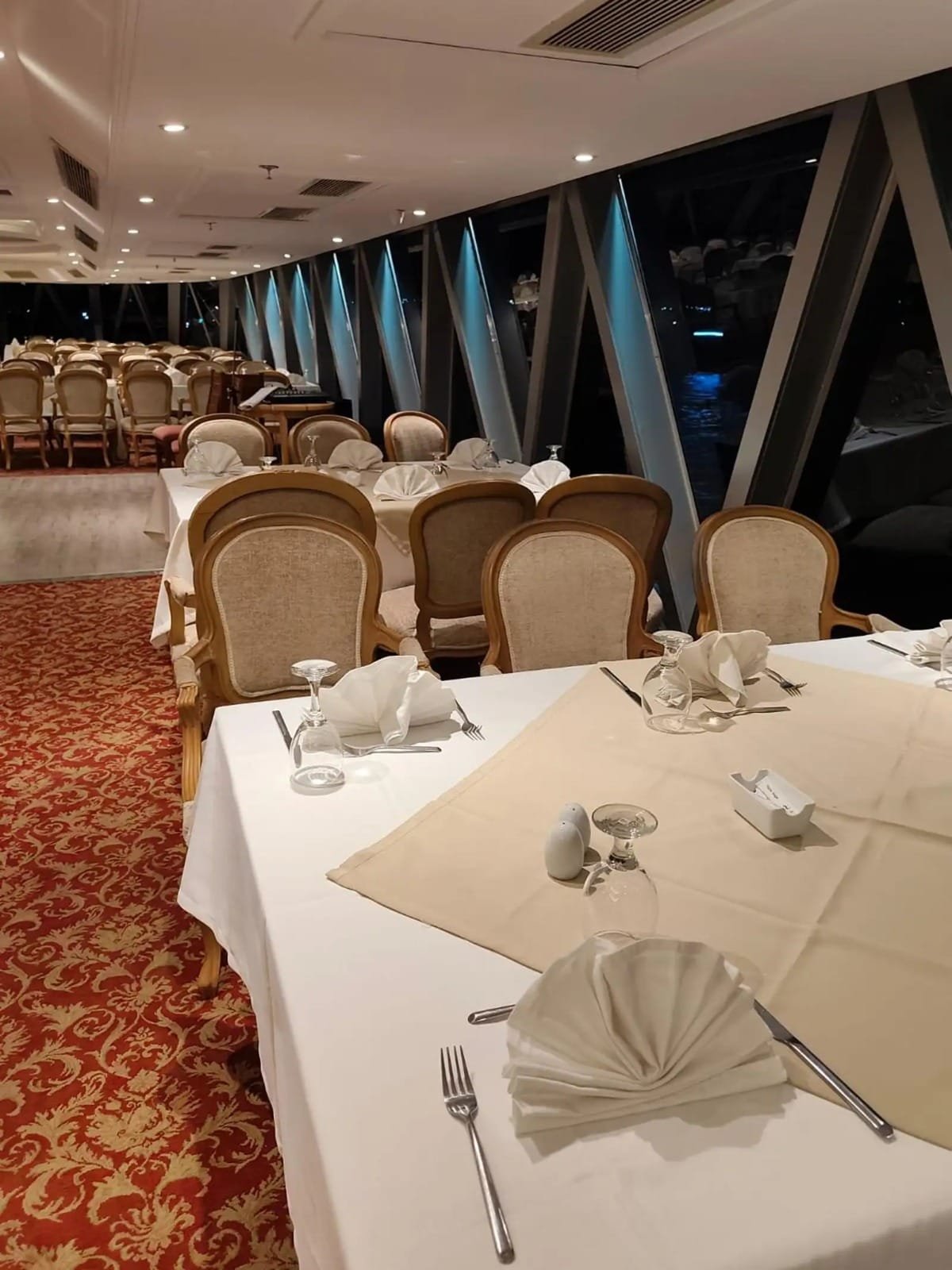 Opal Nile cruise night view