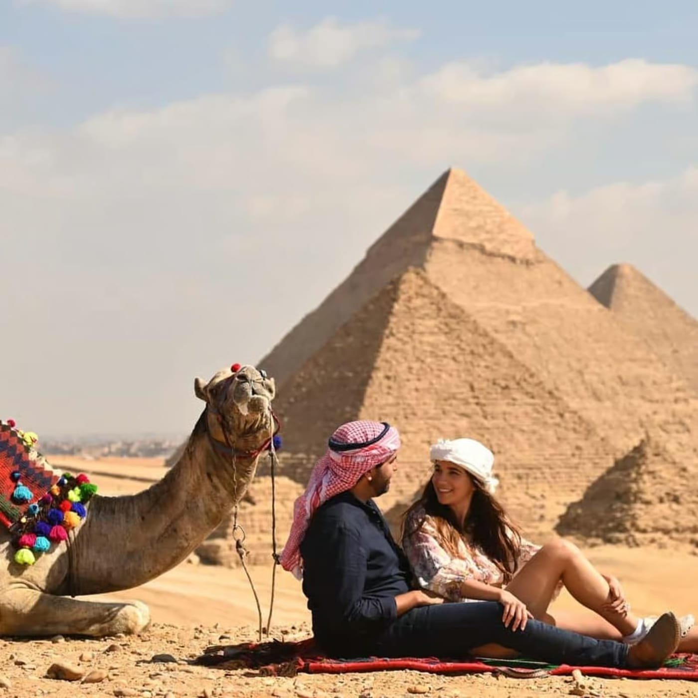 Giza Pyramids of Egypt