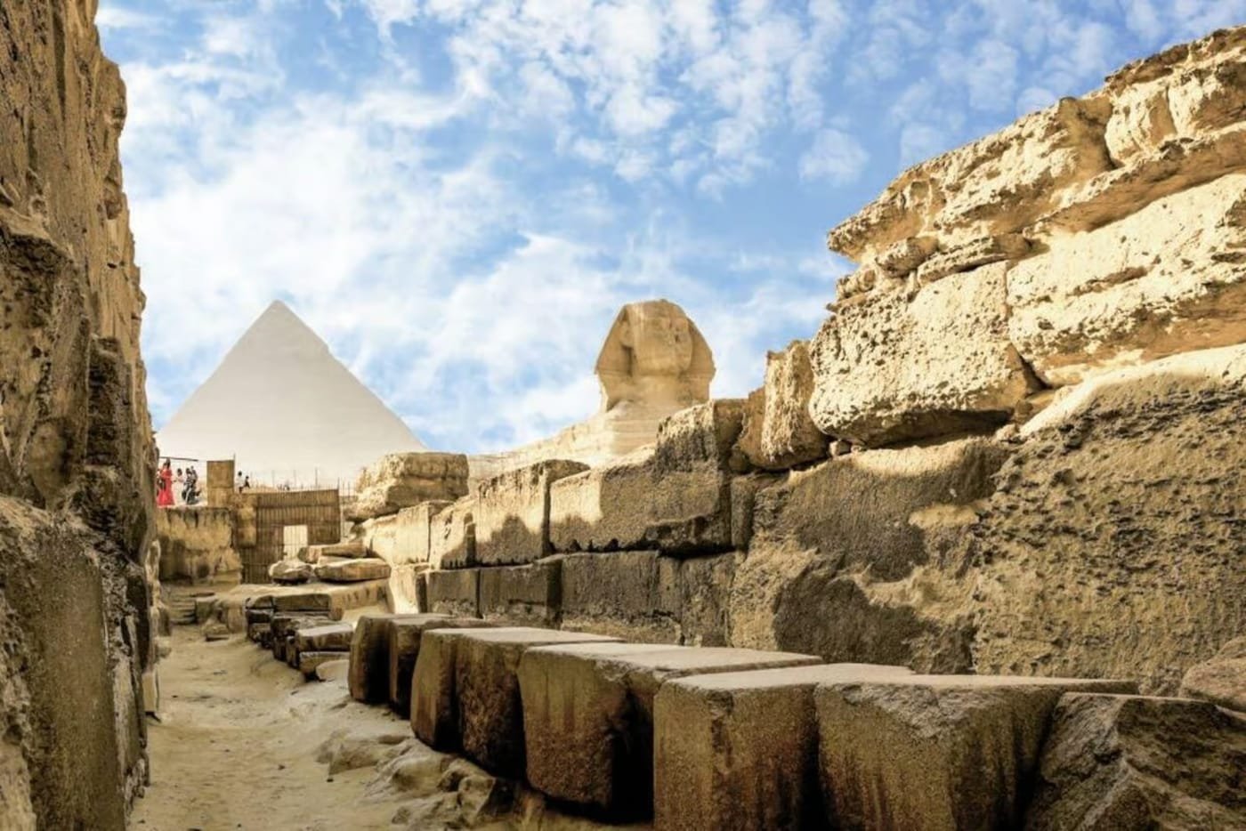 Great Pyramid of Giza close up