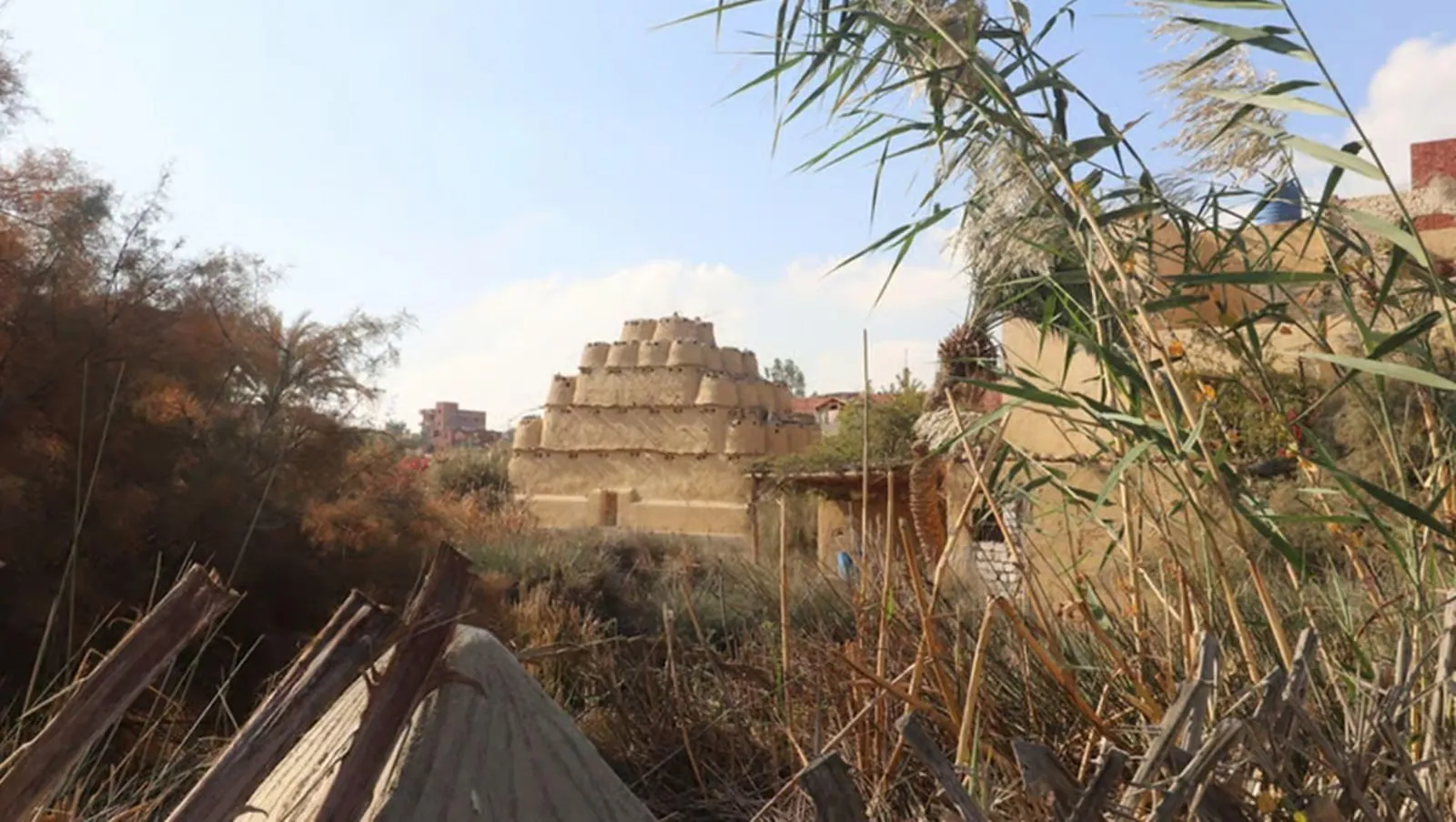 A waterfall in Wadi El Rayan