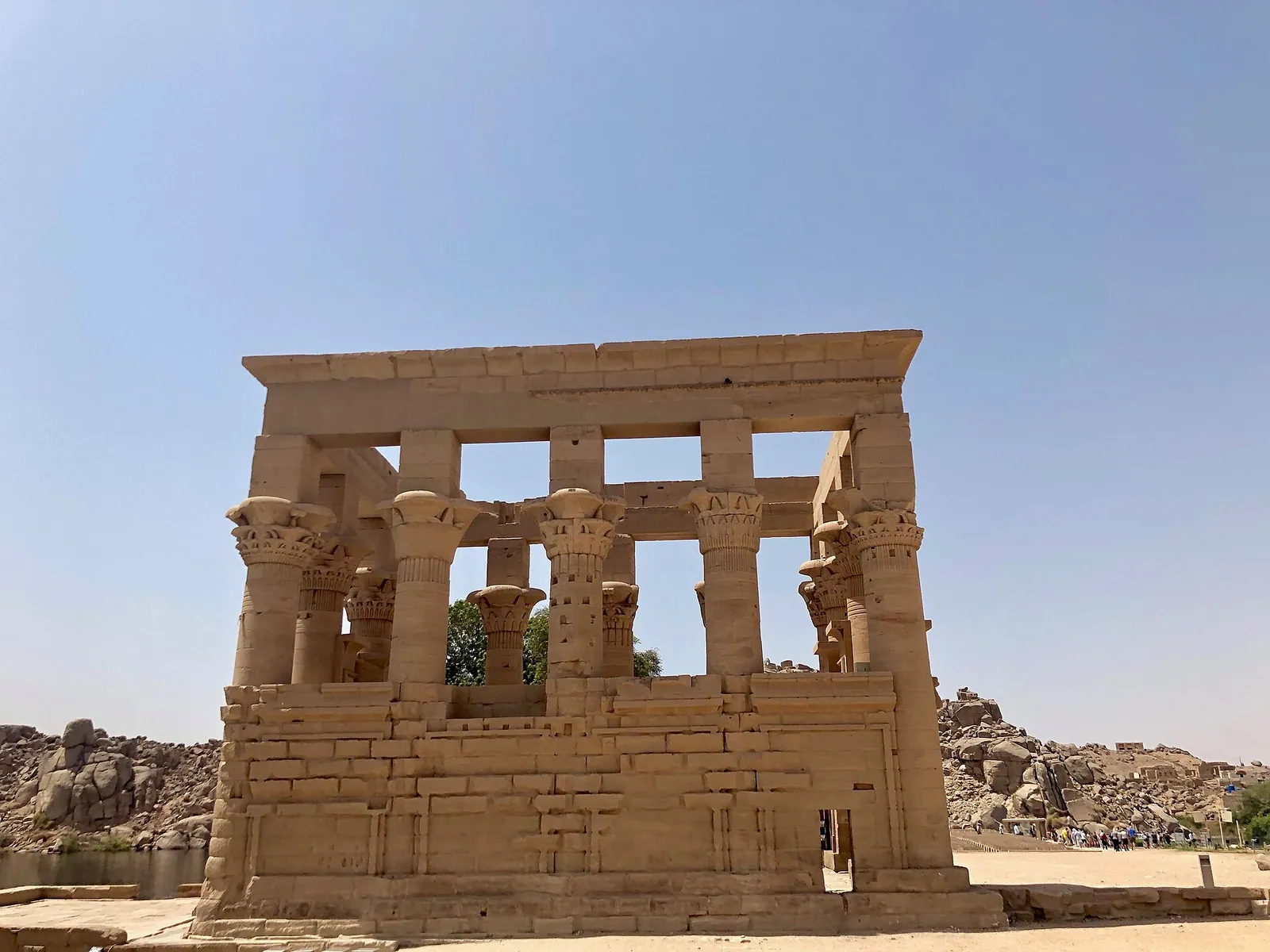 stock free/aswan/aswan 084 kiosk of trajan philae temple complex agilkia - Cairo Nile Dinner Cruise Christmas Evening 20