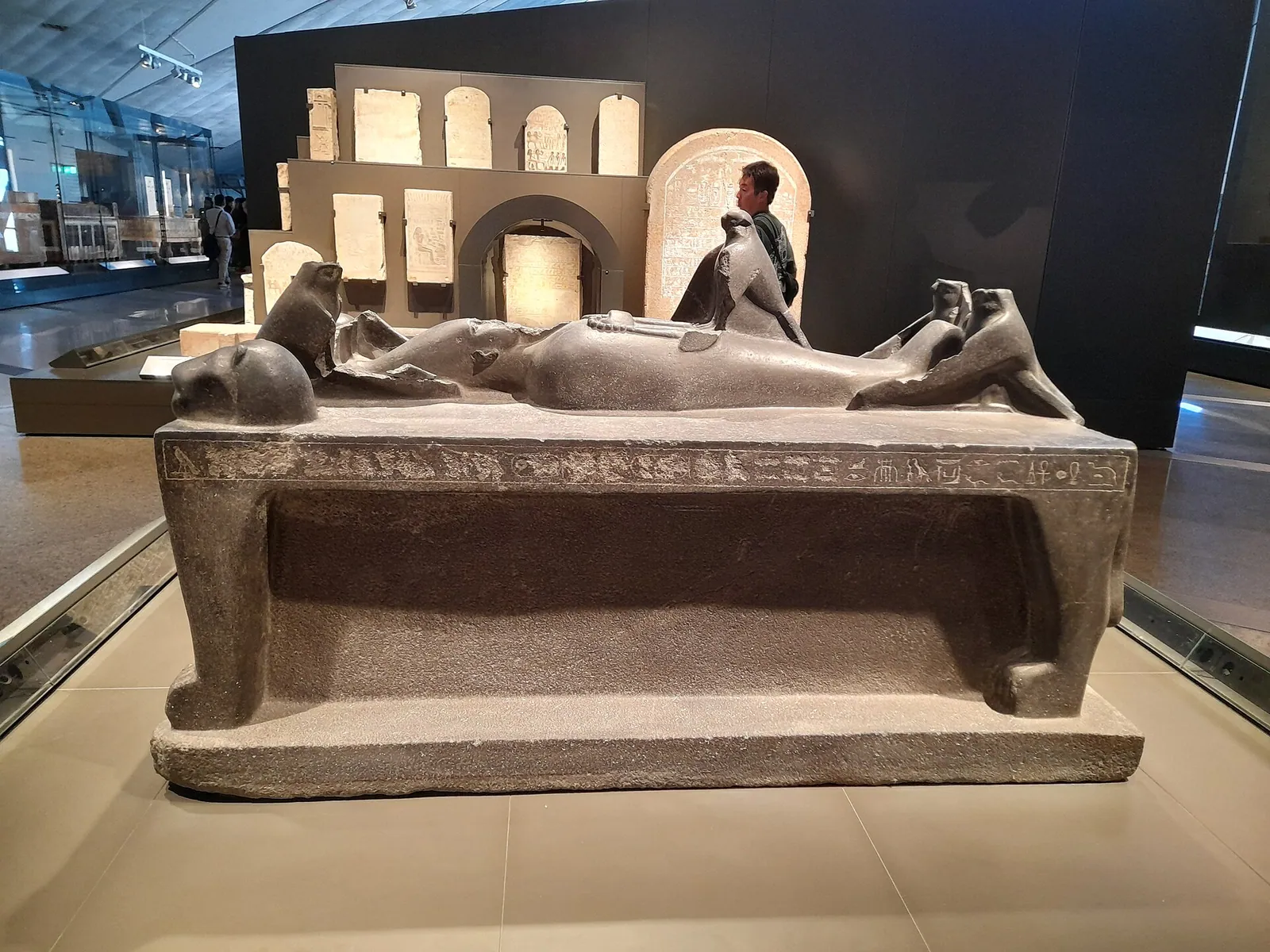Grand Egyptian Museum exterior, Cairo 2025