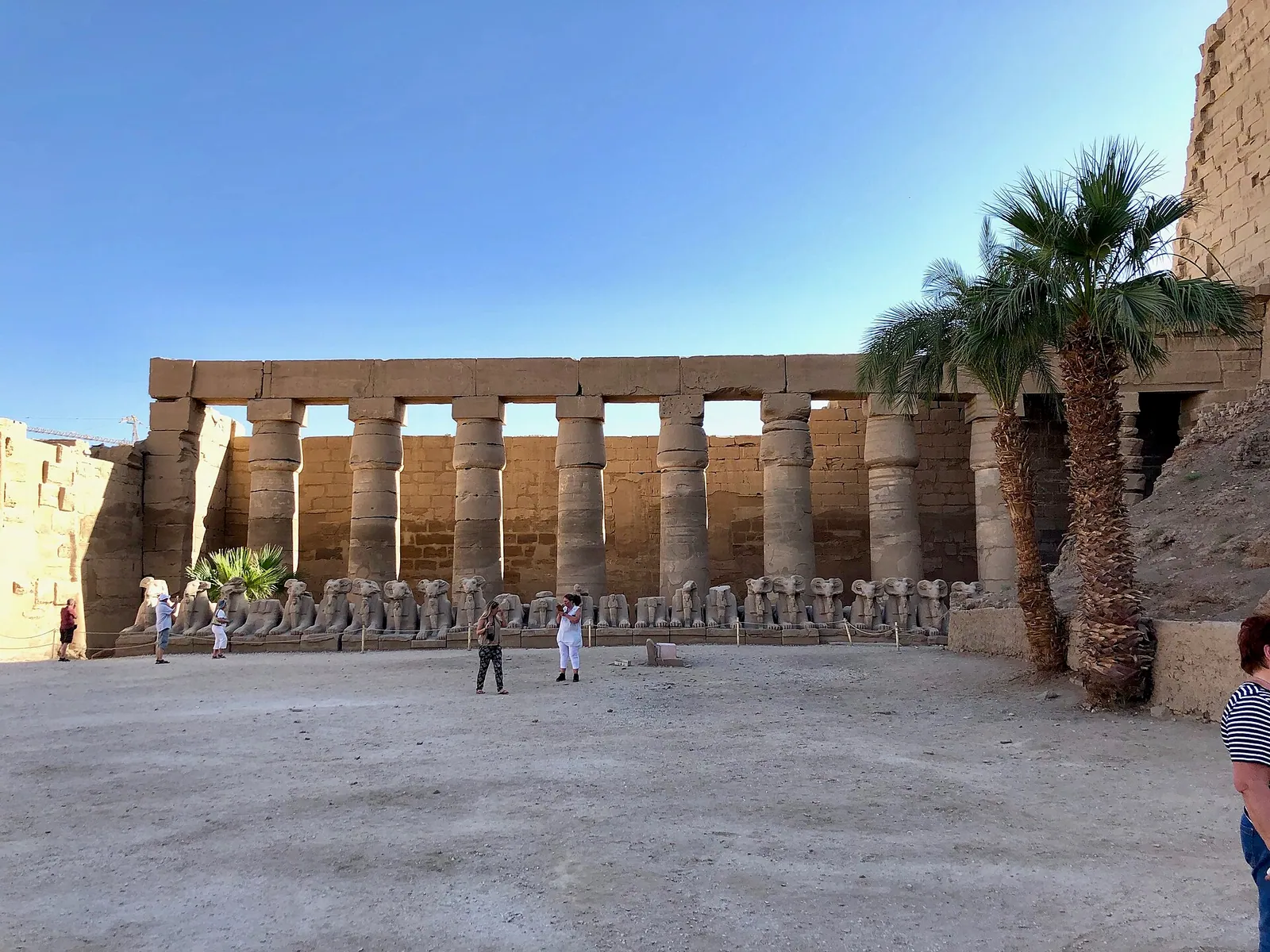 stock free/luxor/luxor 048 great forecourt karnak temple luxor lg egy 48 - Egypt Budget vs Luxury Tour 2026: What Is the