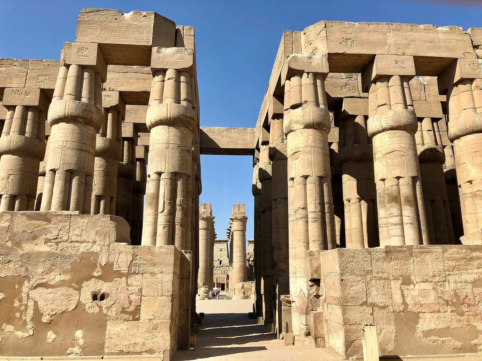 stock free/nile cruise/nile cruise 125 court of amenophis iii luxor temple luxor lg - Grand Egyptian Museum & Giza 