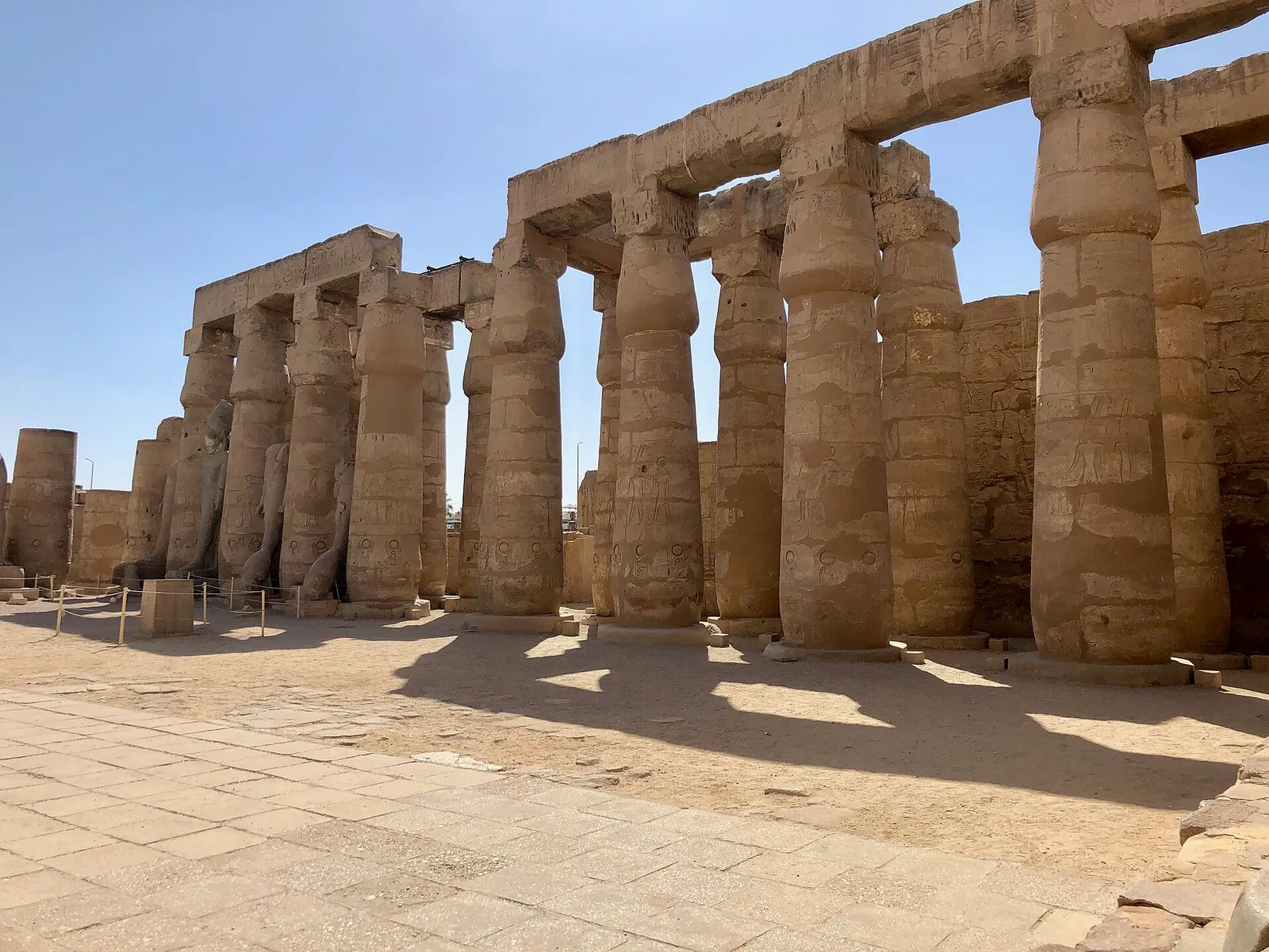 stock free/nile cruise/nile cruise 128 great court of ramses ii luxor temple luxor l - Egypt Tour Packages from India 20