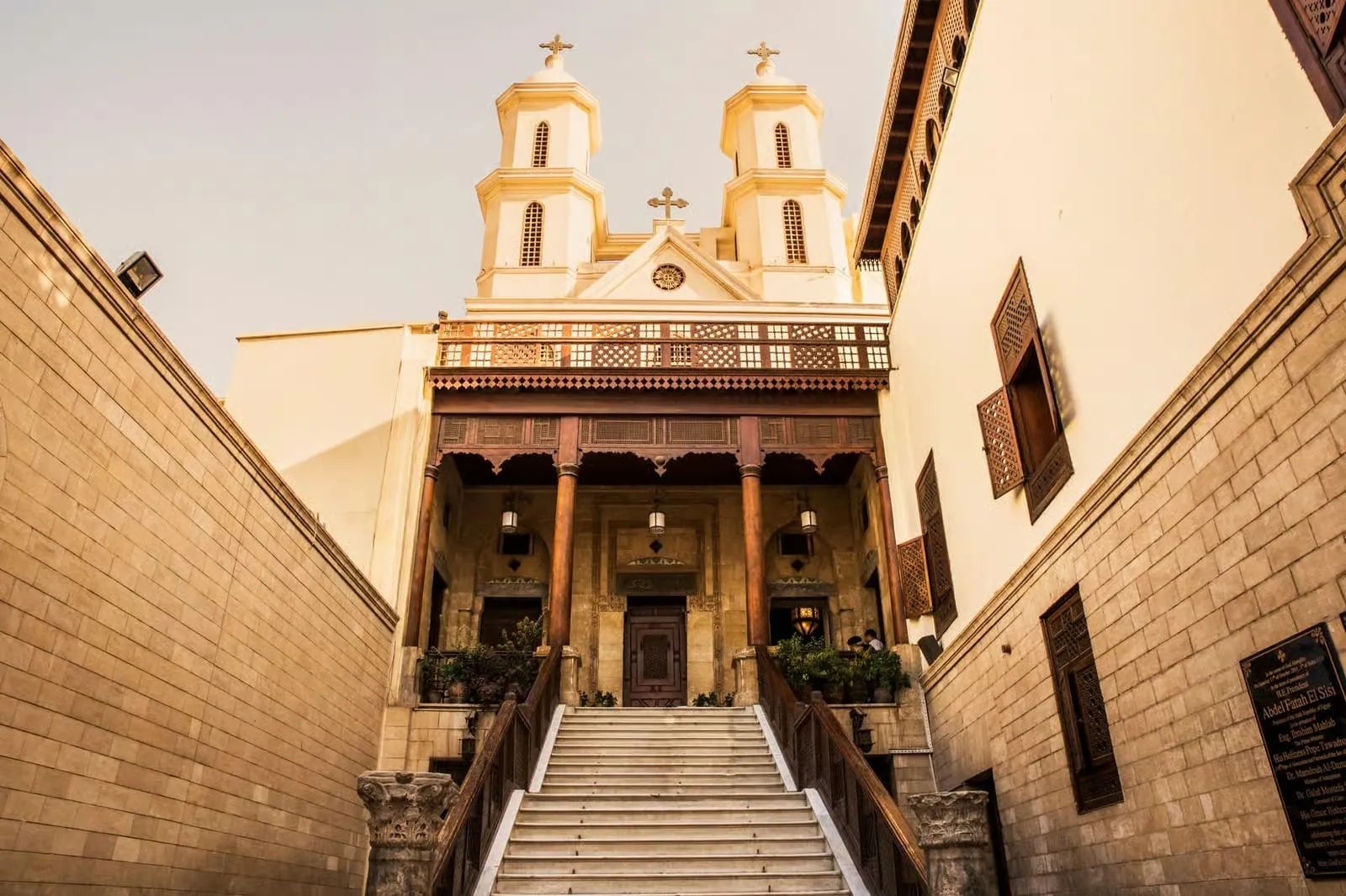 The Hanging Church in Coptic Cairo