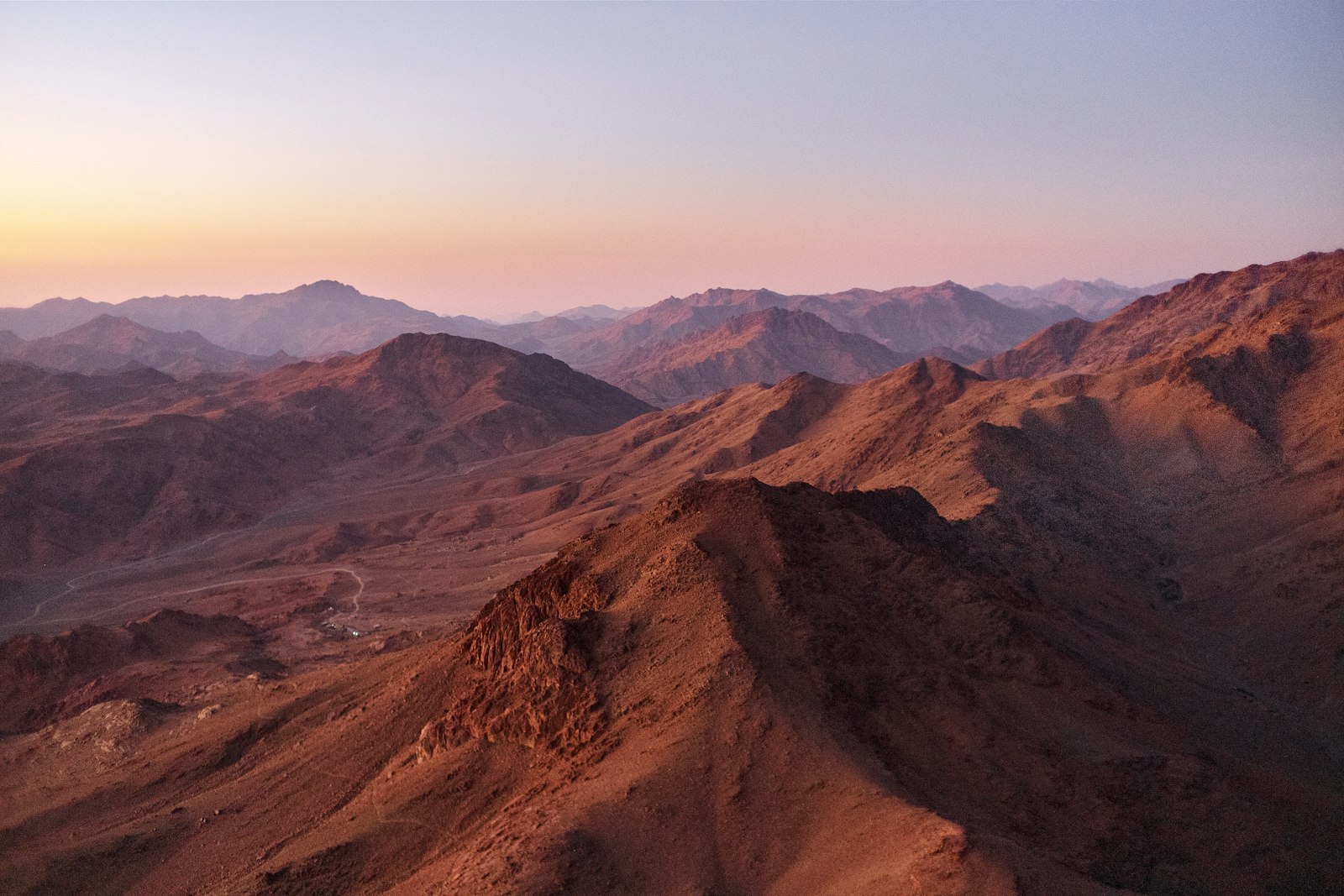 Colored Canyon Sinai desert tour Egypt hiking adventure